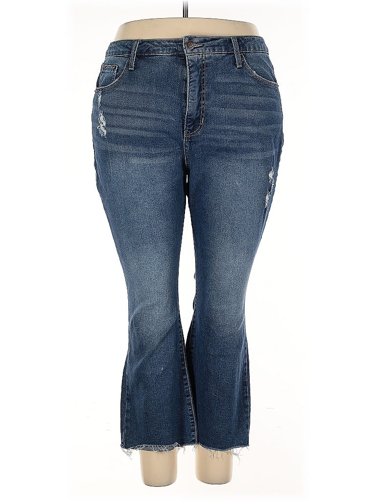Terra & Sky Blue Jeans Size 20 - photo 1