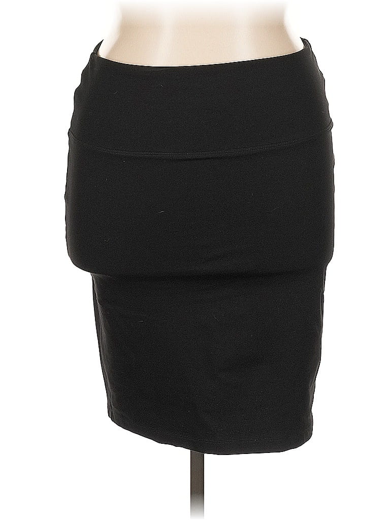 Pre-owned For Cynthia Casual Skirt In Black