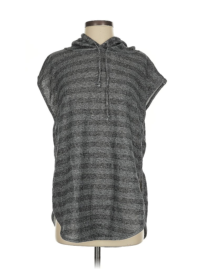 Pre-owned Kori America Poncho In Gray