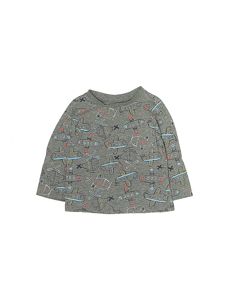 First Impressions Gray 3/4 Sleeve T-Shirt 12-18 MO / 18 MO - photo 1