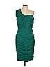Tadashi Shoji 100% Polyester Green Cocktail Dress Size 12 - photo 1