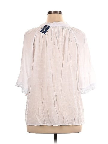 Counterparts 3/4 Sleeve Blouse (view 2)