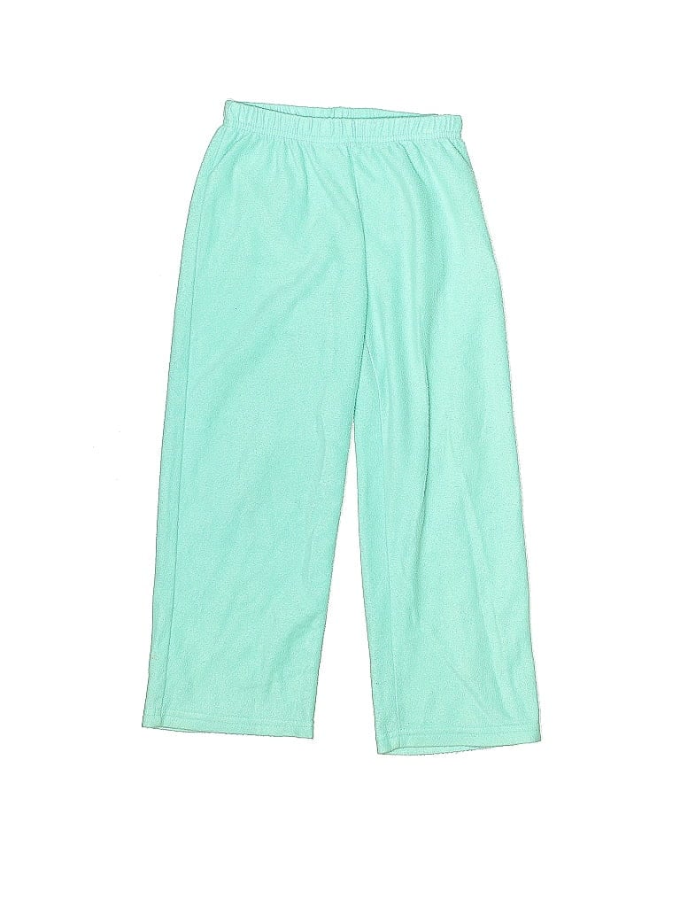 Girls 100% Polyester Solid Green Casual Pants Size 4 - photo 1
