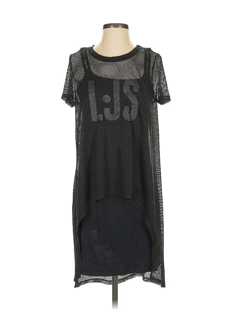 Pre-owned Liu •jo Casual Dress In Black