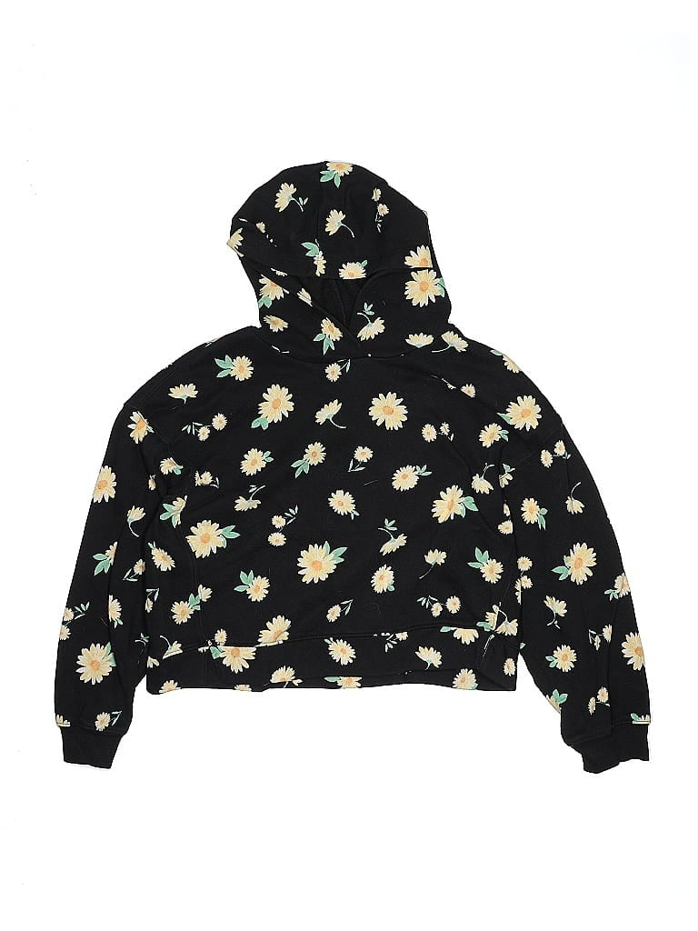 Pre-owned Old Navy Kids' Pullover Hoodie In Black