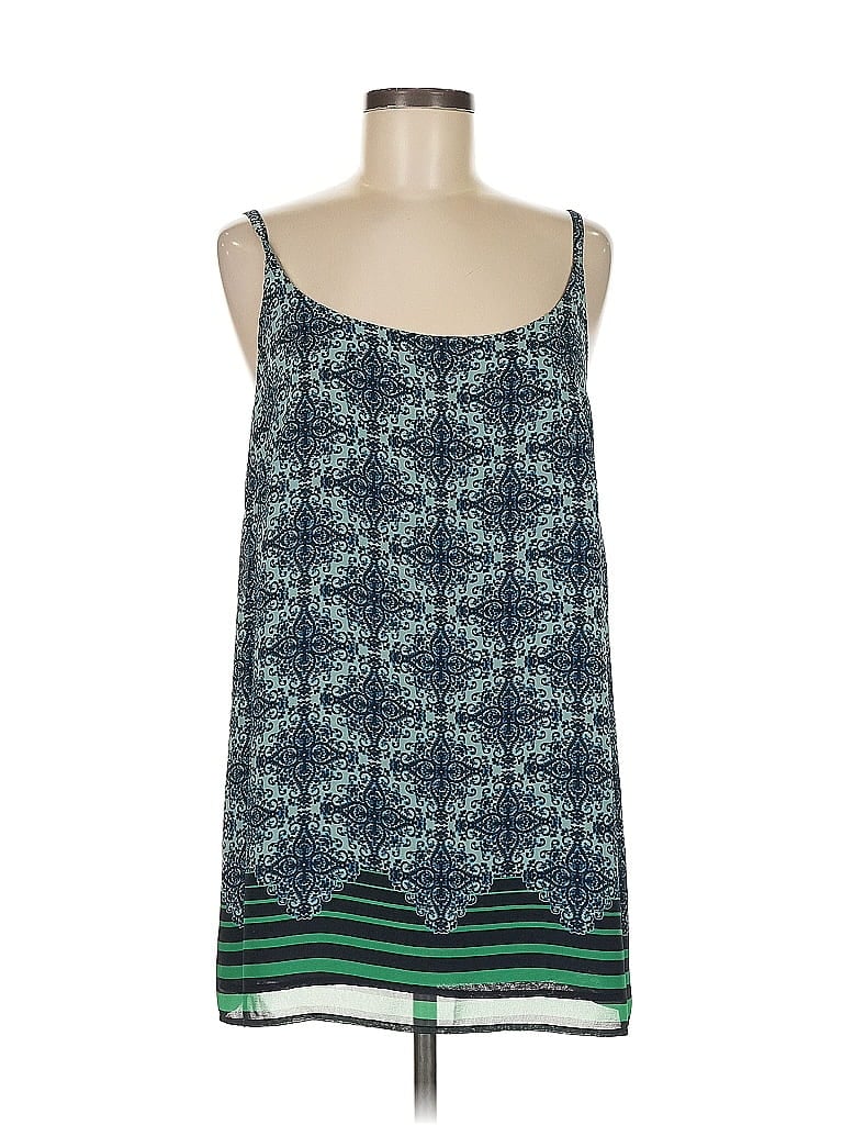 Pre-owned Cabi Sleeveless Blouse In Blue