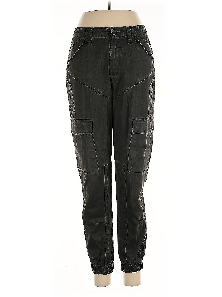 DWP Black Green Cargo Pants Size 25 waist - photo 1