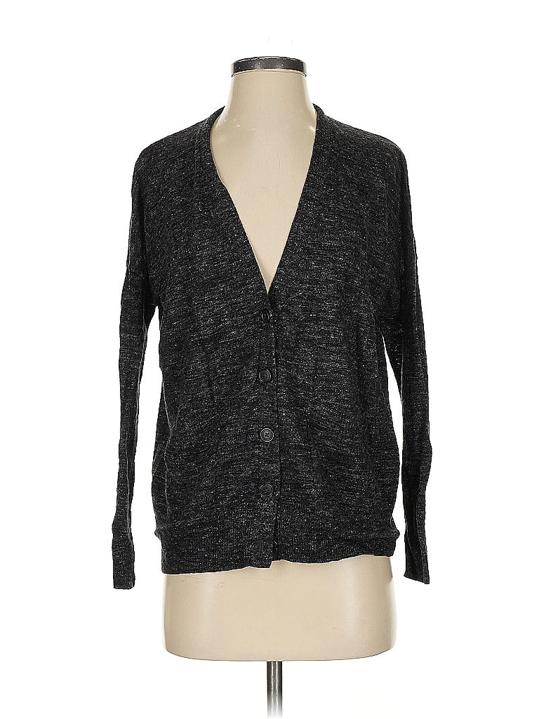 Pre-owned Madewell Cardigan Sweater In Gray