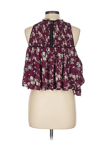 Cinq à Sept Sleeveless Silk Top (view 2)