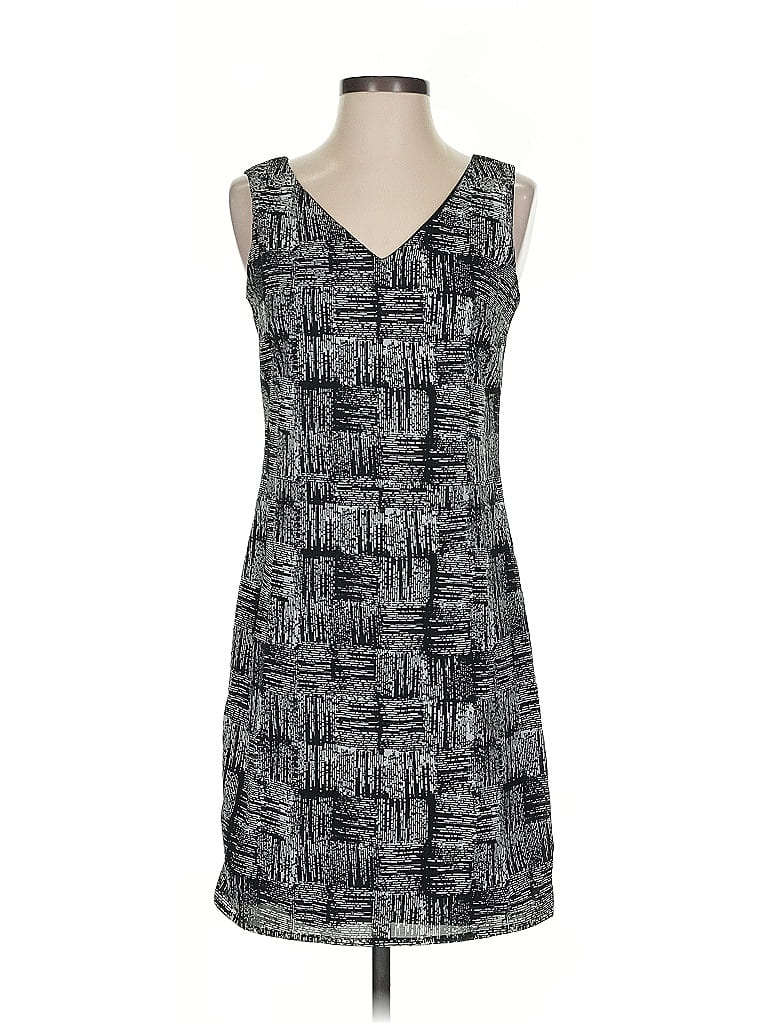 Pre-owned Japna Casual Dress In Gray