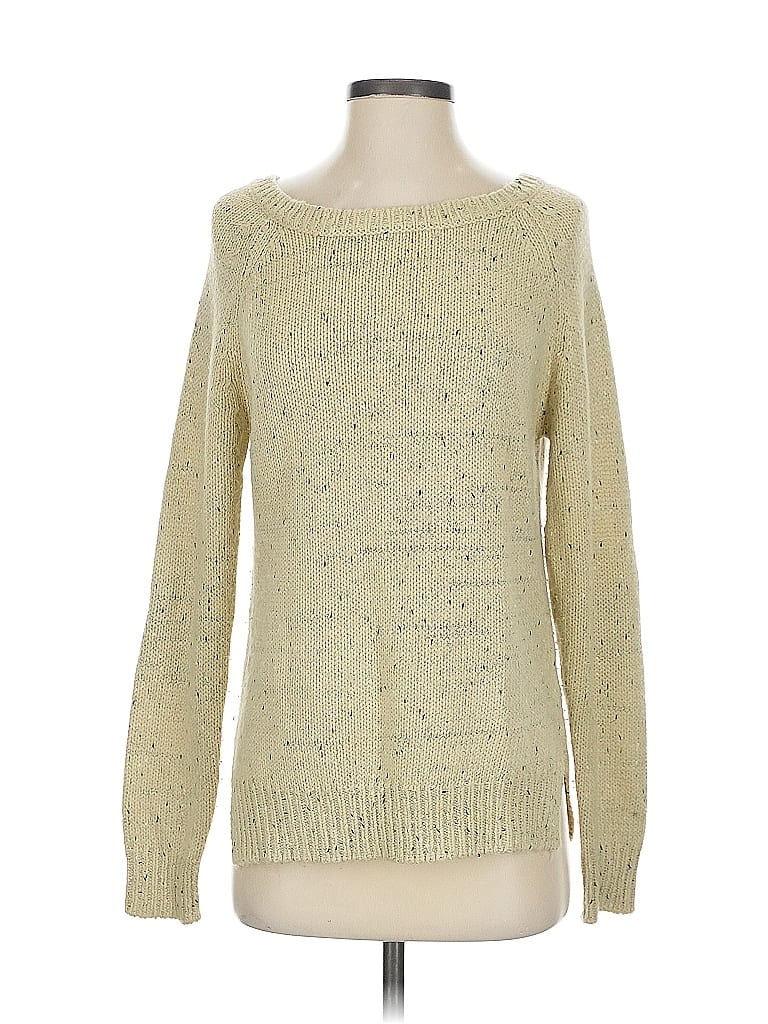 Pre-owned Market & Spruce Pullover Sweater In Gold