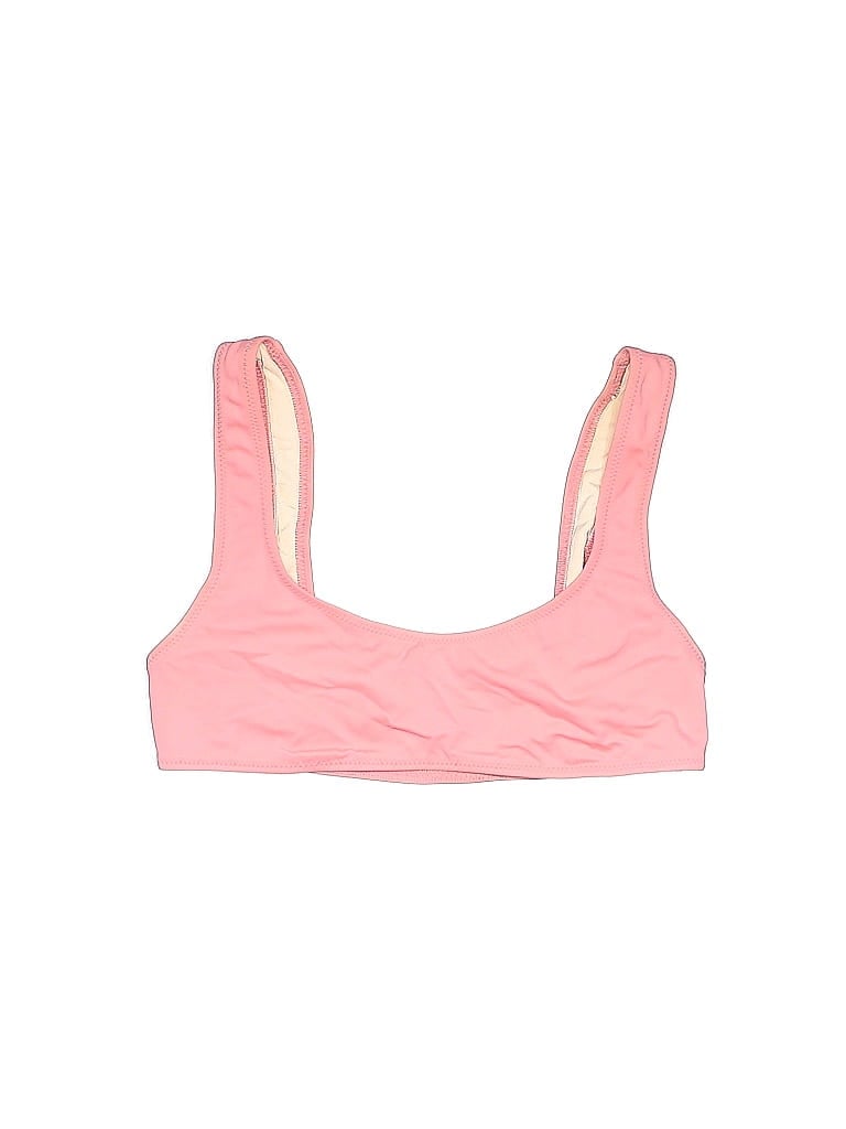 Solid & Striped Pink Swimsuit Top Size S - photo 1
