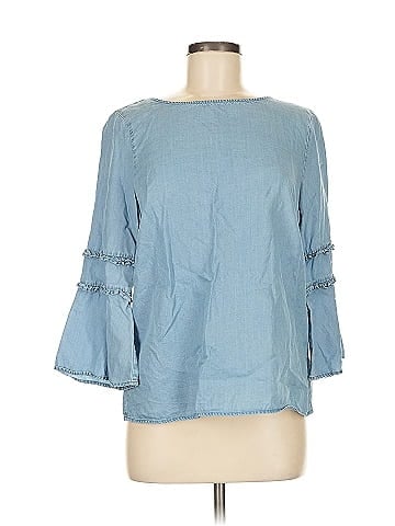 More & More 3/4 Sleeve Blouse (view 1)