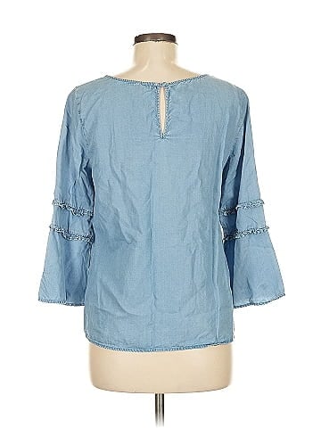 More & More 3/4 Sleeve Blouse (view 2)