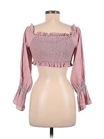 Majorelle 3/4 Sleeve Blouse (view 2)