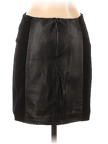 Madewell Faux Leather Skirt (view 2)