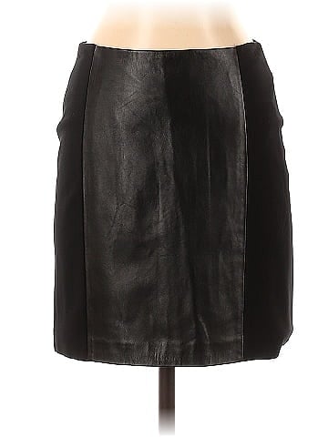 Madewell Faux Leather Skirt (view 1)