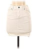 Melrose and Market Solid Ivory Denim Skirt Size 23 waist (petite) - photo 1