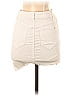 Melrose and Market Solid Ivory Denim Skirt Size 23 waist (petite) - photo 2