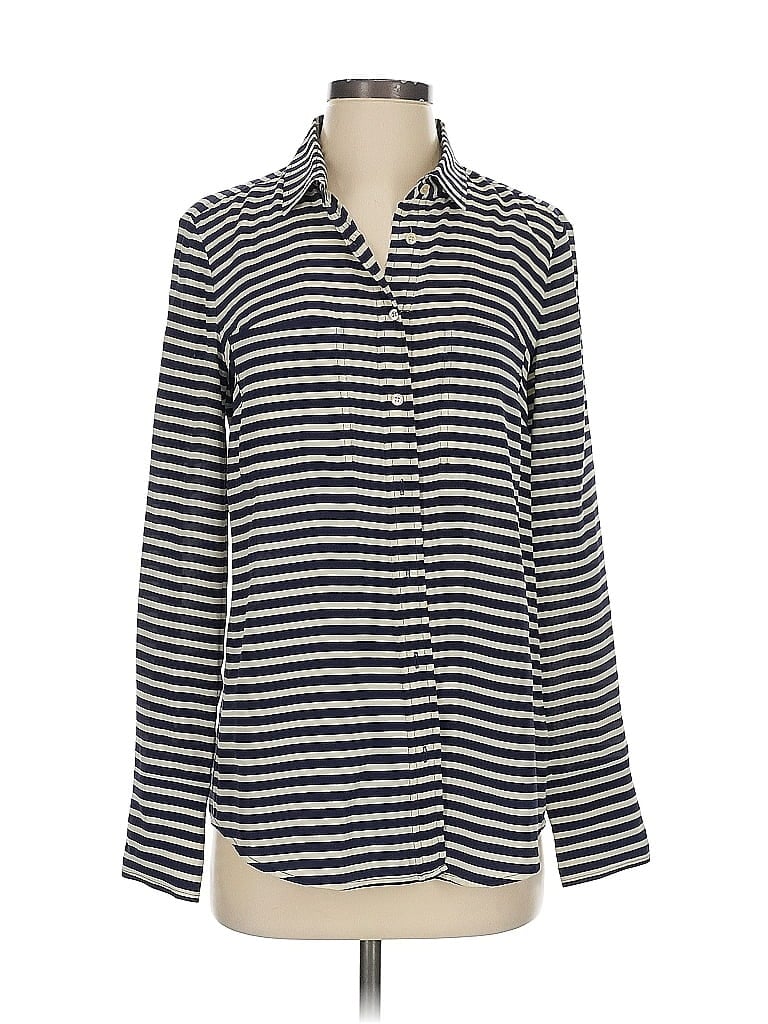 Long Sleeved 100 Silk Top 4 main image 1