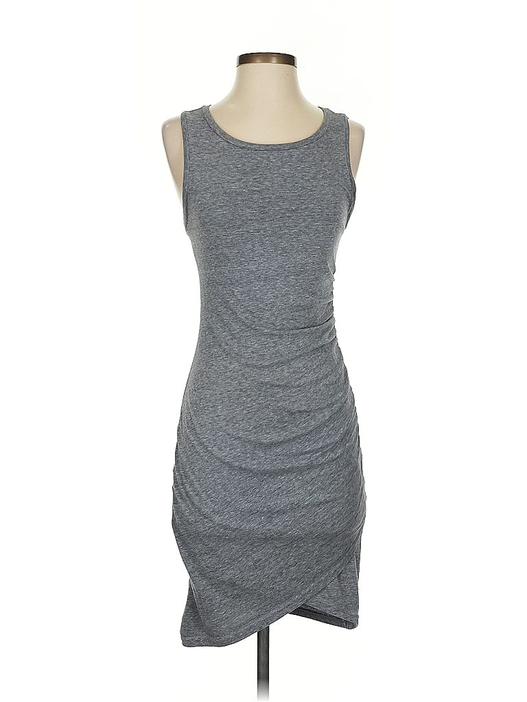Pre-owned Leith Casual Dress In Gray