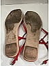 Prada 100% Leather Red Sandals Size EU 37 - photo 12