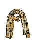V.Fraas 100% Acrylic Plaid Yellow Brown Scarf One size - photo 2