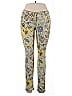 ETRO Floral Yellow Tan Jeggings Size 30 waist - photo 1