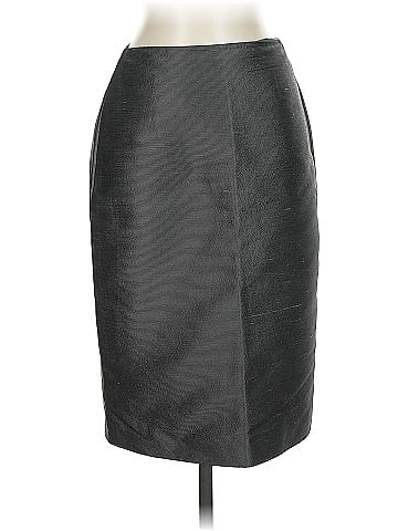 Linda Allard Ellen Tracy Silk Skirt (view 1)