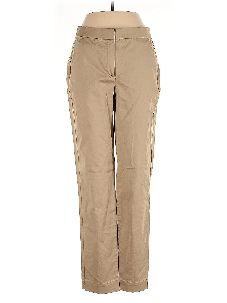 Pre-owned Massimo Dutti Khaki Pant In Brown