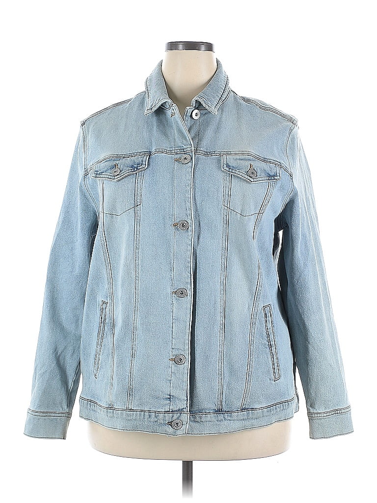 Style&Co Blue Denim Jacket Size XXL - 54% off ThredUp