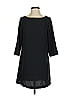 Leith 100% Polyester Solid Black Casual Dress Size S - photo 1