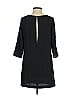 Leith 100% Polyester Solid Black Casual Dress Size S - photo 2