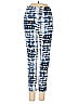 Lyssé Print Blue Casual Pants Size S - photo 1