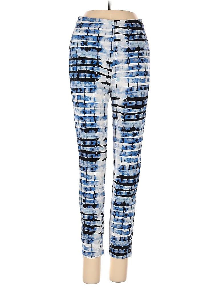 Lyssé Print Blue Casual Pants Size S - photo 1