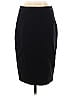 Suistudio Solid Black Wool Skirt Size EU 38 / US 8 - photo 2