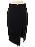 Suistudio Solid Black Wool Skirt Size EU 38 / US 8 - photo 1