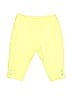 Carter's 100% Cotton Yellow Active Pants 0-3 MO / 3 MO - photo 1