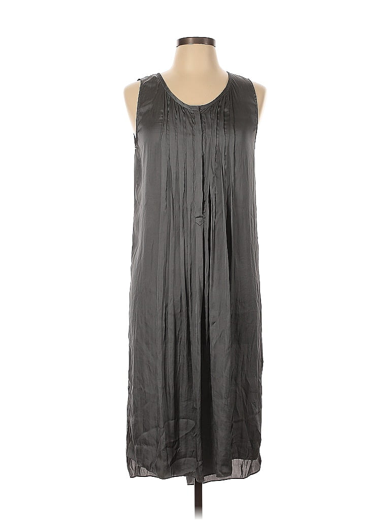 Calypso St. Barth 100% Polyester Gray Casual Dress Size M - photo 1