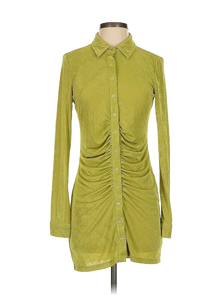 Pre-owned La Hearts Casual Dress In Green