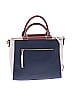Madison West 100% Polyurethane Color Block Blue Satchel One size - photo 3