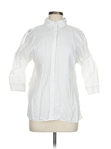 KF/KaufmanFranco Collective 3/4 Sleeve Button-Down Shirt (view 1)