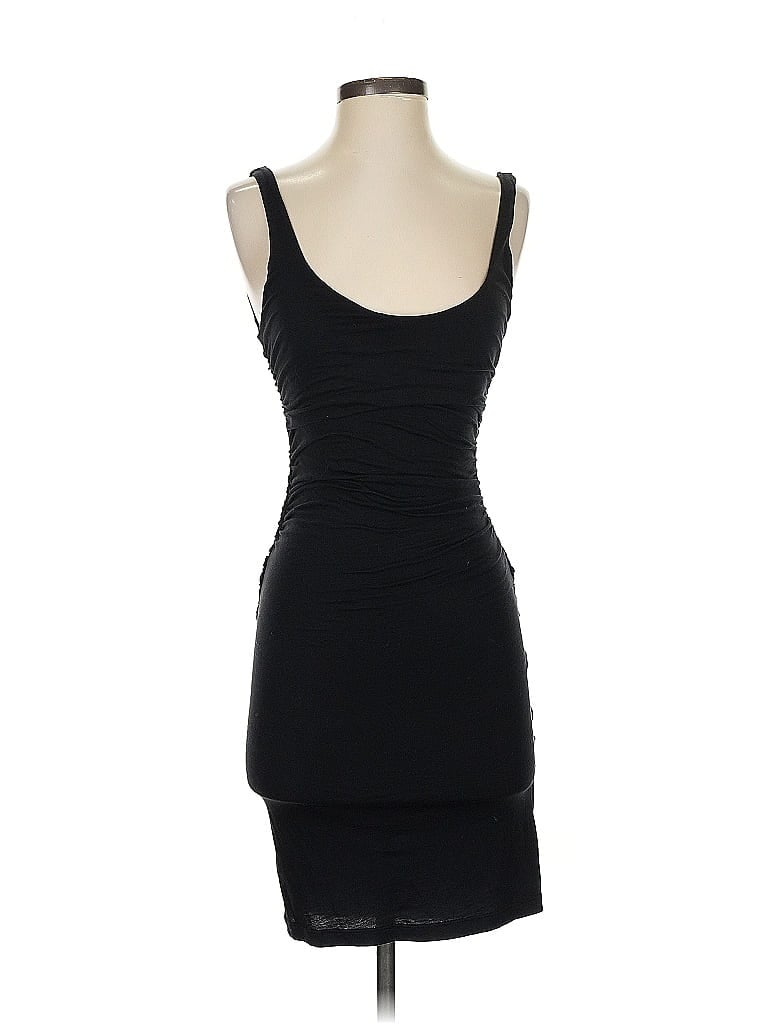 Pre-owned Velvet Cocktail Dress In Black