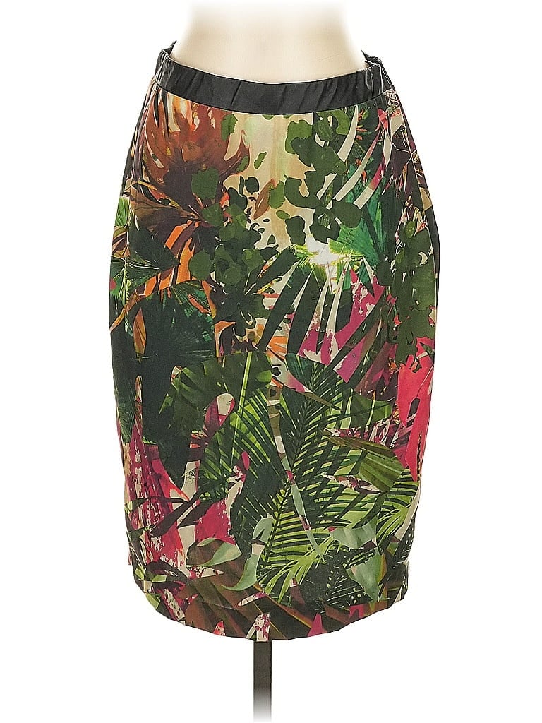 Pre-owned Waverly Grey Casual Skirt In Green