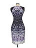 Karen Millen Graphic Purple Cocktail Dress Size 10 - photo 2