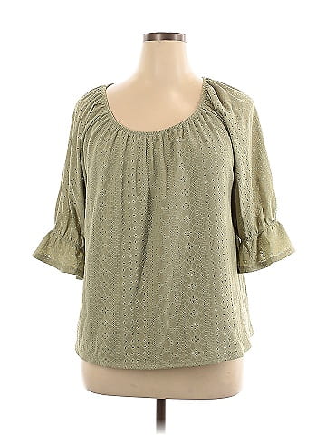 New York Laundry 3/4 Sleeve T-Shirt (view 1)