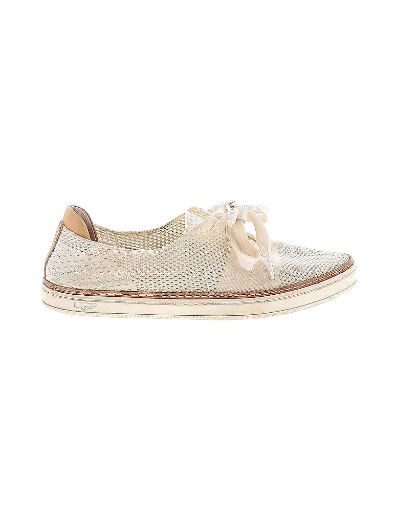 Ugg Australia Metallic Gold Ivory Sneakers Size 7 1/2 - photo 1