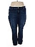NYDJ Solid Blue Jeans Size 24 - photo 1
