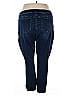 NYDJ Solid Blue Jeans Size 24 - photo 2