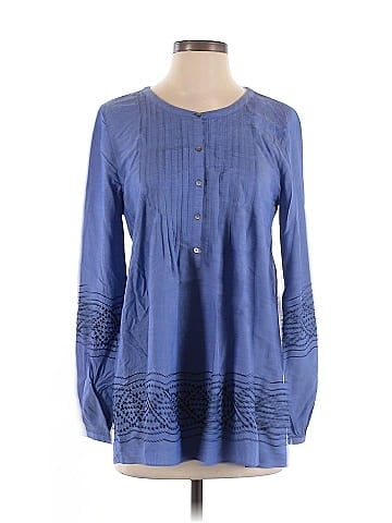 Calypso St. Barth Long Sleeve Blouse (view 1)